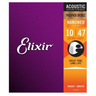 Elixir 16002 струны для акустической гитары