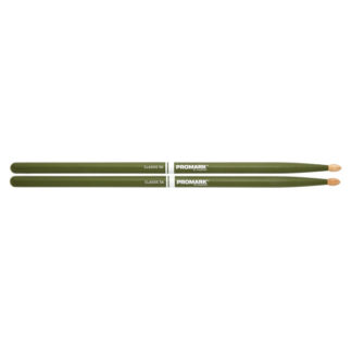 Pro Mark TX5AW-Green 5A барабанные палочки, зеленые.
