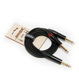 SHNOOR JS2JM-3m Y-кабель 6,3 мм стереоджек - 2 моно-джека 6,3 мм, 3 м