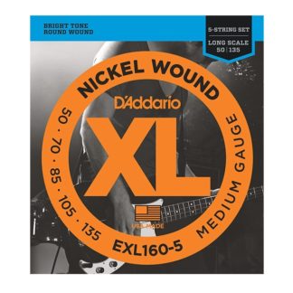 D'Addario EXL160-5 Струны для бас гитары