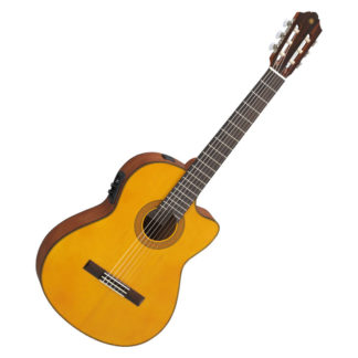 Yamaha CGX122MSC классическая гитара с подключением