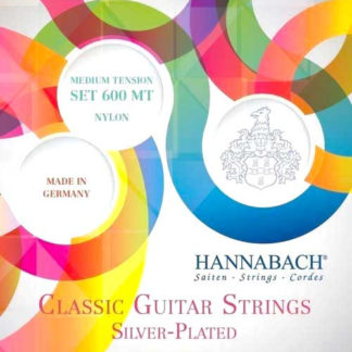 Hannabach 600MT Silve-Plated Green струны для кл.гитары
