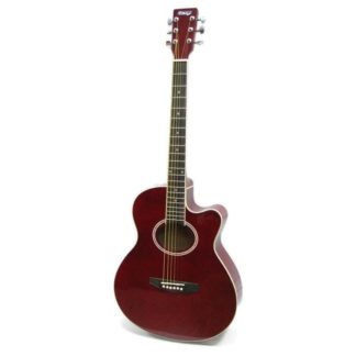 Homage LF-401C-R Акустическая гитара цвет красный