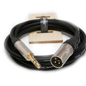 SHNOOR MC226-XMJS-1m микрофонный кабель с разъемами XLR папа-jack стерео