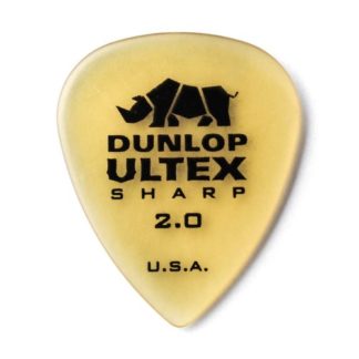 Dunlop 433P.2.0 Ultex Sharp медиатор 2.00мм
