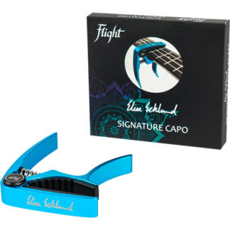 FLIGHT FC-EET каподастр для укулеле, подписная модель Elise Ecklund, цвет бирюзовый