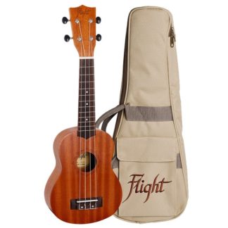 FLIGHT NUS 310 - укулеле, сопрано, чехол в комплекте