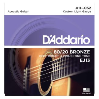 D'Addario EJ13 Струны для акустической гитары 11-52