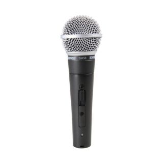 SHURE SM58S Динамический кардиоидный вокальный микрофон