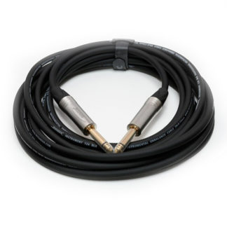 SHNOOR IC124 JMJM-B-6M Инструментальный кабель про-уровня с черными разъемами