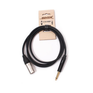 SHNOOR IC124 XMJM-3м Инструментальный кабель с разъемами XLR папа-jack моно