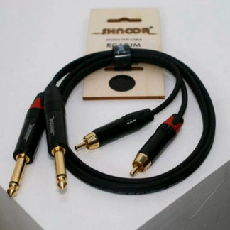 Shnoor RCA2JM-2m Компонентный кабель 2RCA-2Jack mono