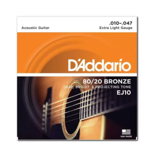 D'Addario EJ10 Струны для акустической гитары