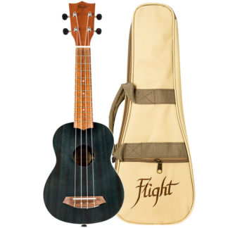 FLIGHT NUS380 TOPAZ - укулеле, сопрано, чехол в комплекте