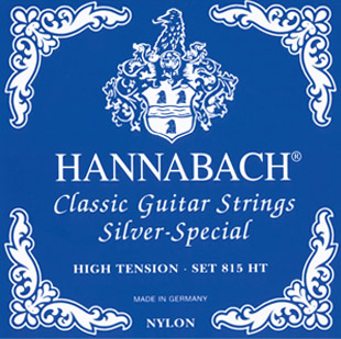 Hannabach 815HT Blue SILVER SPECIAL струны для кл.гитары