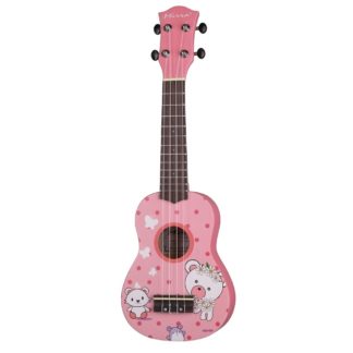 Mirra UK-300-21-FX укулеле сопрано, с рис.Pink