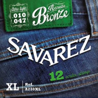 Savarez A230XL струны для 12-струнной гитары 10-47