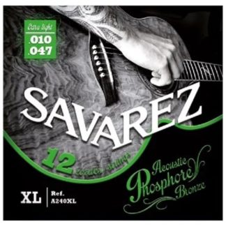Savarez A240XL струны для 12-струнной гитары 10-47 фосфорная бронза