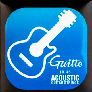 Guitto GSA-010 струны для акустической гитары, 10-48