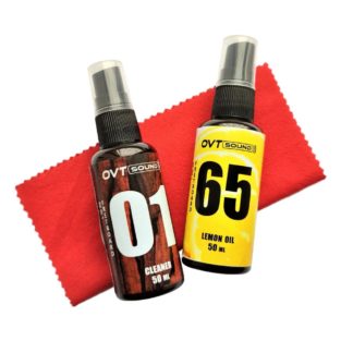 OVTSound -oil.and.cl.50ml Комплект для ухода за накладкой грифа