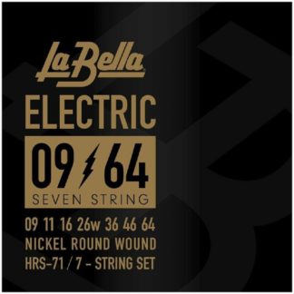 La Bella HRS-71 Hard Rockin Steel комплект струн для 7-ми стр.эл. гитары