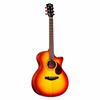 KEPMA F0E-GA PRO Brown Sunburst электроакустическая гитара